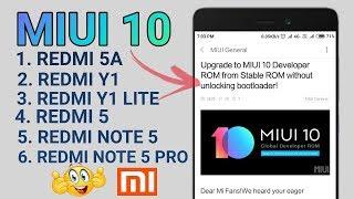 MIUI 10 BETA FROM STABLE ROM Without Unlocking Bootloader