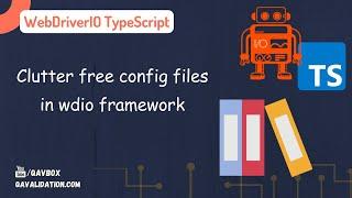 Keeping all config file together for clutter free wide framework structure