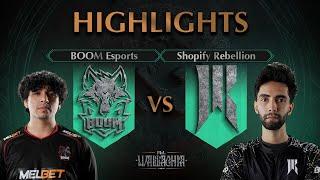 LOSER IS OUT! BOOM Esports vs Shopify Rebellion - HIGHLIGHTS - PGL Wallachia S1 l DOTA2