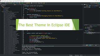 The Best Theme for Eclipse IDE  (Video 2)