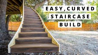 Easy Method for Curved Stairs