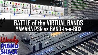 BAND IN A BOX vs YAMAHA PSR SX900 (BATTLE PT 2)