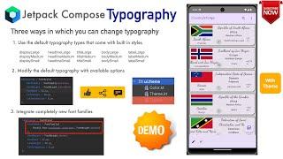 Typography | Working with Fonts: Jetpack Compose - 27