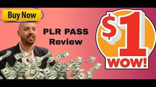 PLR PASS review | FULL PLRPass DEMO - Exclusive $1 Membership