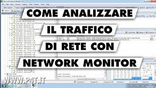 Come analizzare il traffico di rete con Network Monitor 3.4