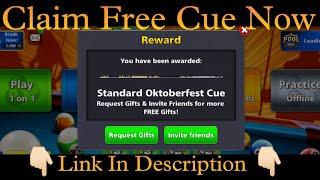 Claim Free Cue 8 Ball Pool  8 Ball Pool Free Cue Link Today  Free Cue Link By kaif 8bp yt