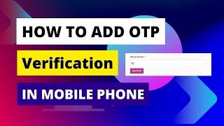 OTP Verification with WPforms, Contact Form in WordPress || Phone OTP Verification Full Tutorial