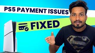 PS5 Payment Problem: Credit/Debit Card Not Adding in PlayStation [FIXED]