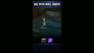 How to wall jump with Bel'Veth.Do you know any other wall jump tricks? #leagueoflegends #lolclips