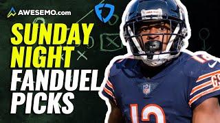 Bears vs. Rams FanDuel NFL Single-Game Picks | Sunday Night Football DFS