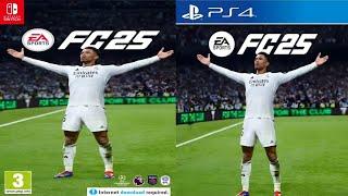 EA FC 25 Nintendo Switch Vs PS4