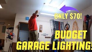 GARAGE LIGHTING ON A BUDGET! (AMAZON SPECIAL)