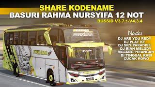 KODENAME BASURI RAHMA NUR SYIFA | 12 NOT | BUSSID V3.7.1-V4.3.4