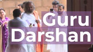 Guru Darshan from Bangalore Ashram | Sri Sri Ravi Shankar Gurudev