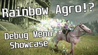 Shadow of the Colossus PS4 Debug Menu Secrets! (Rainbow Agro, The Top of the Temple and More!)