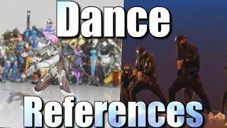 Overwatch Dance References [Side By Side Comparison]
