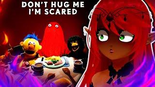 WHAT AM I WATCHING?! | Don't Hug Me I'm Scared Reaction