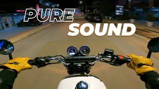 ROYAL ENFIELD INTERCEPTOR 650 | NIGHT PURE SOUND