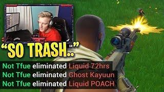 Everyone is AMAZED When Tfue DESTROYS Pro SQUADS by Himself!