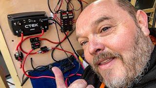 Installing off grid 12v camper van electrics | Campervan conversion UK