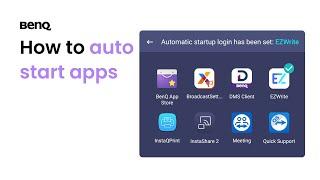 How to auto start apps