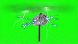 Green Screen Thor's Hammer Effect