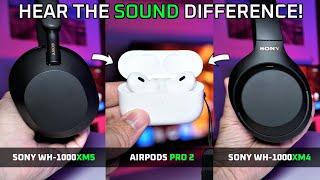 AirPods Pro 2 vs Sony WH-1000XM4 vs WH-1000XM5 - Impossible to compare?! 