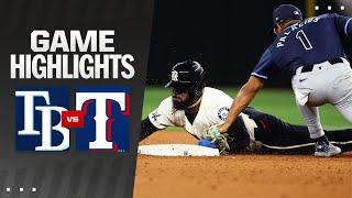 Rays vs. Rangers Game Highlights (7/5/24) | MLB Highlights
