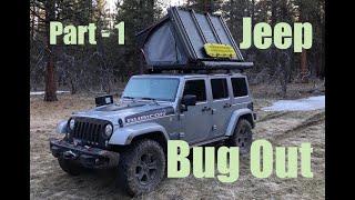 Coronavirus Bug Out Pt 1 - Jeep Bugout Adventure