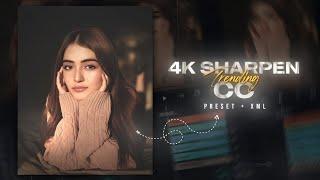 Top 8 Best 4K Sharpen CC | Preset & XML File | Alight Motion | Rajj Editz |