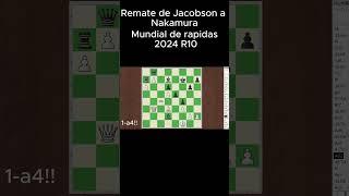 Naka pierde contra 1-a4!! #chessgame #chess  #carlsen #clasesdeajedrez #games #ajedrez #checkmate