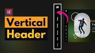 Create an Elementor Vertical Header | Elementor Sticky Vertical Sidebar Menu/Navigation