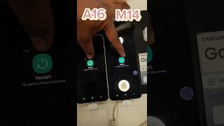 Samsung Galaxy A16 5G Vs Samsung Galaxy M16 Reboot & Restart Test