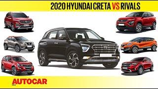 2020 Hyundai Creta vs Rivals : Price and Spec Comparison | Autocar India