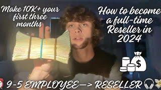 How to become a full time reseller and escape the 9-5 (Free Vendors Bellow)