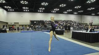 Ella Zirbes - Floor - 2019 Women's Junior Olympic National Championships