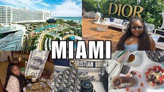 FONTAINEBLEAU ROOM TOUR + Dior Café | Miami Vlog