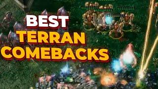 THE BEST TERRAN COMEBACKS in StarCraft 2 Wings of Liberty & Heart of the Swarm