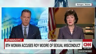 Sen. Susan Collins RIPS Roy Moore “ I hope that he does not end up being in the US Senate”