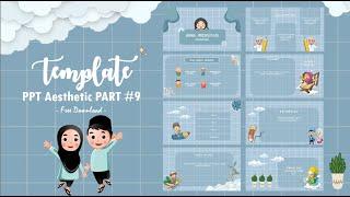 Template PPT Aesthetic #9 Islamic Kids Series [Free Download]