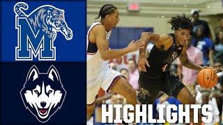  UPSET ALERT  Memphis Tigers vs. UConn Huskies | Full Game Highlights | ESPN College Basketball