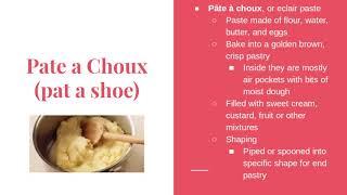 Pate a Choux Dough