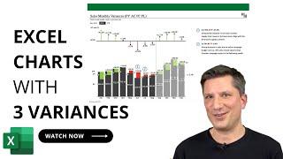 Excel Charts Redefined: 3 Variances, Comments & More with Zebra BI