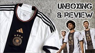 Germany 2022 World Cup home jersey Unboxing & Review