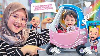 PERTAMA KALI BUNDA LEIKA ANTAR LEXIE SEKOLAH BAYI 