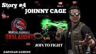 MORTAL KOMBAT ONSLAUGHTJOHNNY CAGE FIGHTMORTAL KOMBAT GAMEPLAYMORTAL KOMBAT MOBILE