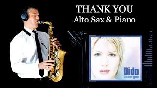 THANK YOU - Dido - Alto Sax&Piano - Free score