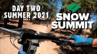 Snow Summit Bike Park | Blue Steel and Turtle trails with Adam Mock Mark Hill MTB Raging and more