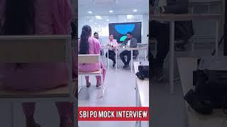 SBI PO Mock Interview  @CareerDefiner By Kaushik Mohanty #shorts #sbipo  #interview #viral