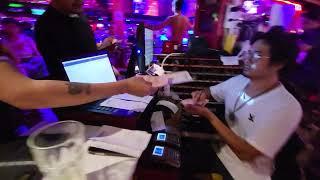 HowToPay POS in Production on a PC at the busy Circus Bar and Restaurant